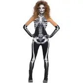 Amscan Damenkostüm Bone-A-Fied Babe Grösse L