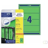 Avery Zweckform Ordner-Etiketten, ultragrip, breit, grün, 80 Stück
