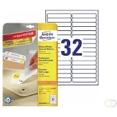 Avery Zweckform Universal-Etiketten, 96 x 16,9 mm, wiederablösbar
