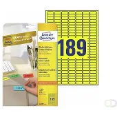 Avery Farbige Etiketten, ablösbar