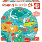 Educa - Round Puzzle, Under the Sea (80-18907)