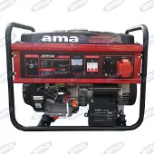 Ama QF5000 3PH Stromgenerator mit elektrischem Anlasser und AVR 5,5 kW - 400V Dauerleistung 5 kW dreiphasig
