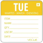 Vogue Farbcodesticker Dienstag