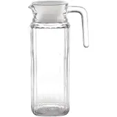 Olympia gewellte Glaskrüge 1L