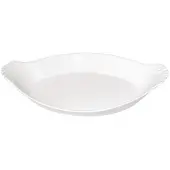 Olympia Whiteware ovale Gratinschalen weiß 20,4 x 11,5cm