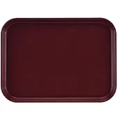 Cambro Epictread rechteckiges rutschfestes Fiberglastablett bordeaux 41,5x30,5cm