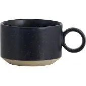 Nordal Körnige Teebecher dunkelblau - 4er Set