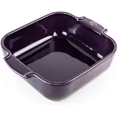 Peugeot Keramik Auflaufform APPOLIA 21cm Quadratisch Aubergine Spülmaschinenfest