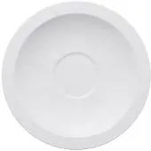 Villeroy & Boch White Pearl Frühstücksuntertasse / Cappucinountertasse / Suppenuntertasse 18cm