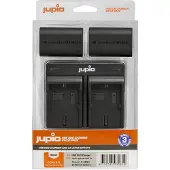 Jupio Kit LP-E6NH + USB DUAL CHARGER