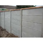 Intergard Betonzaun grau einseitig 200x231cm