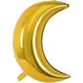 Party Deco Folienballon Moon Gold