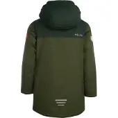 TROLLKIDS Jungen Wasserdichte Jacke Grün 354-322 Grösse 116