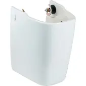Geberit 292150600 Renova Plan Halbsäule für HWB, weiß