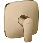 Hansgrohe Brausenmischer Talis E f Unterputz Brausemischer brushed bronze Unterputz Fertigset