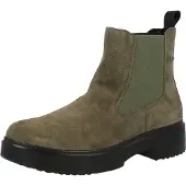 Legero Leder-Chelsea-Boots "Angel" in Khaki | Gr.: 38