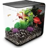 Oase 72033 biOrb FLOW 30 LED schwarz Aquarium 30 l mit LED-Beleuchtung