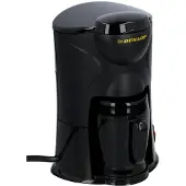 Huismerk 1-Tassen-Kaffeemaschine 170W | Dauerfilter | ideale Reise-Kaffeemaschine