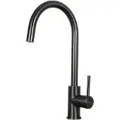 Caressi Armatur 12020 GUN METAL mit Festauslauf / Einhebelmischer