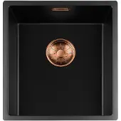 Togo Spülbecken 34BQ-FU-Copper / Kupfer Schwarz
