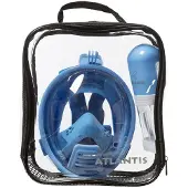 Atlantis Schnorchelmaske 2.0 Full Face Mask Blau Kinder