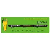 Lowland Outdoor OUTDOOR Donzen slaapzak - Glacier Expedition - 1690 gr - 230 x 80 cm -20C - Blue - Rits links