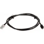 Axis 01552-001, 1 m, Schwarz, RJ-12, Micro-USB, Männlich/Männlich, Jede Marke