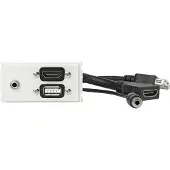 VivoLink WI221281 Steckdose HDMI + USB A +