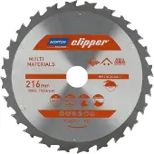Norton Kreissägeblatt Universal / Grob 216x30 24Z
