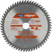 Norton KREISSÄGE 160 mm x 20 mm x 60z HOLZ & VERBUNDWERKSTOFFE ATB (2,2 / 1,6)