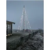 Konstsmide Beleuchtung 8m - 5x 100 led - 2700K für Fahnenmast
