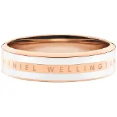 Daniel Wellington Classic Ring Satin White Rose Gold 52
