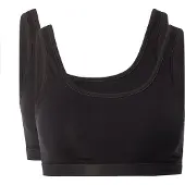 Schiesser 2p Bustier 95-5 Schwarz 46 Damen