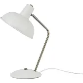Present Time - Tischleuchte Hood - Weiß - 37,5x19,5cm Tischlampe - Nachttischlampe, Wohnzimmer, Schlafzimmer