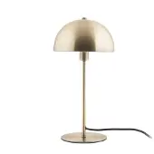 Leitmotiv - Tischleuchte Bonnet - Antikes Gold - 39x20cm Tischlampe - Nachttischlampe, Wohnzimmer, Schlafzimmer