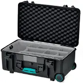 Hprc 2550W wheeled mit Second Skin schwarz/blau bassano