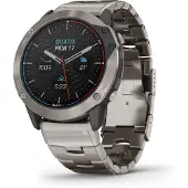 Garmin Quatix 6X Solar Titanium/Titanium