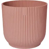 Elho Moderner Rund Pinker Kunststoff-Blumentopf Ø 25 cm