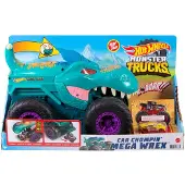 Hot Wheels Monster Trucks autofressender Mega-Wrex, inkl. 1 Spielzeugauto