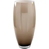 Gilde Tischvase "Vase Africa", braun, grau, B:18cm H:40cm T:18cm, Glas, Vasen, Tischvase