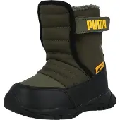 Puma Nieve Baby-Schneeschuhe für kalte Wintertage, Farbe Olivgrün, Modell 38074602