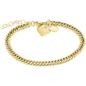 Liebeskind berlin Armbänder - Edelstahl Broken Heart Chunky - Gr. ONESIZE - in Gold - für Damen