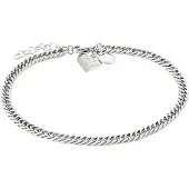Liebeskind berlin Damen-Fußkette Edelstahl LIEBESKIND Berlin Silber