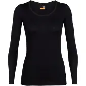 Icebreaker Merino Damen Longleeve 200 Oasis LS Scoop