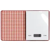 SUCK UK Küchenwaage ''Cook's Book'' in Rot - (B)15,5 x (H)18,9 x (T)2,4 cm - onesize