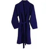 De Witte Lietaer Bademantel Herren Marine Blue-L