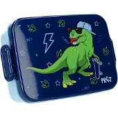 Vadobag brotdose Eat Drink Repeat junior 18 cm blau 3-teilig