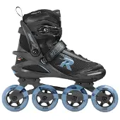 Roces Inline Skates PIC TIF 80 Schwarz Blaue-Schuhgröße 37