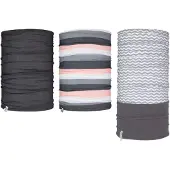 Avento Schal Colsjaal 3er Set Active Hellrosa/Anthrazit Damen