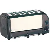 Dualit Toaster 60156 - grau - 6 Schlitze - Ausziehbare Krümelschale